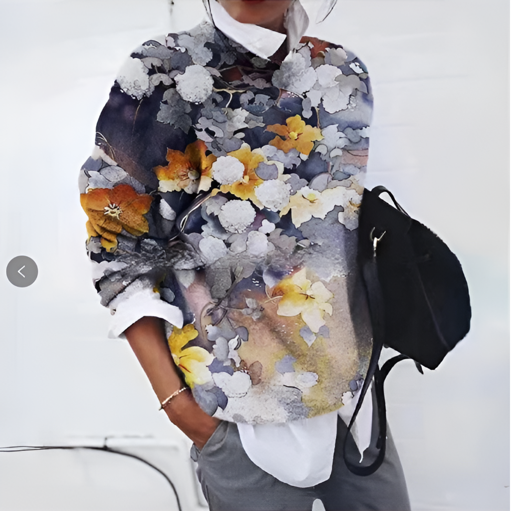 Euphemia | Women's Daisy Graphic Knit Jumper