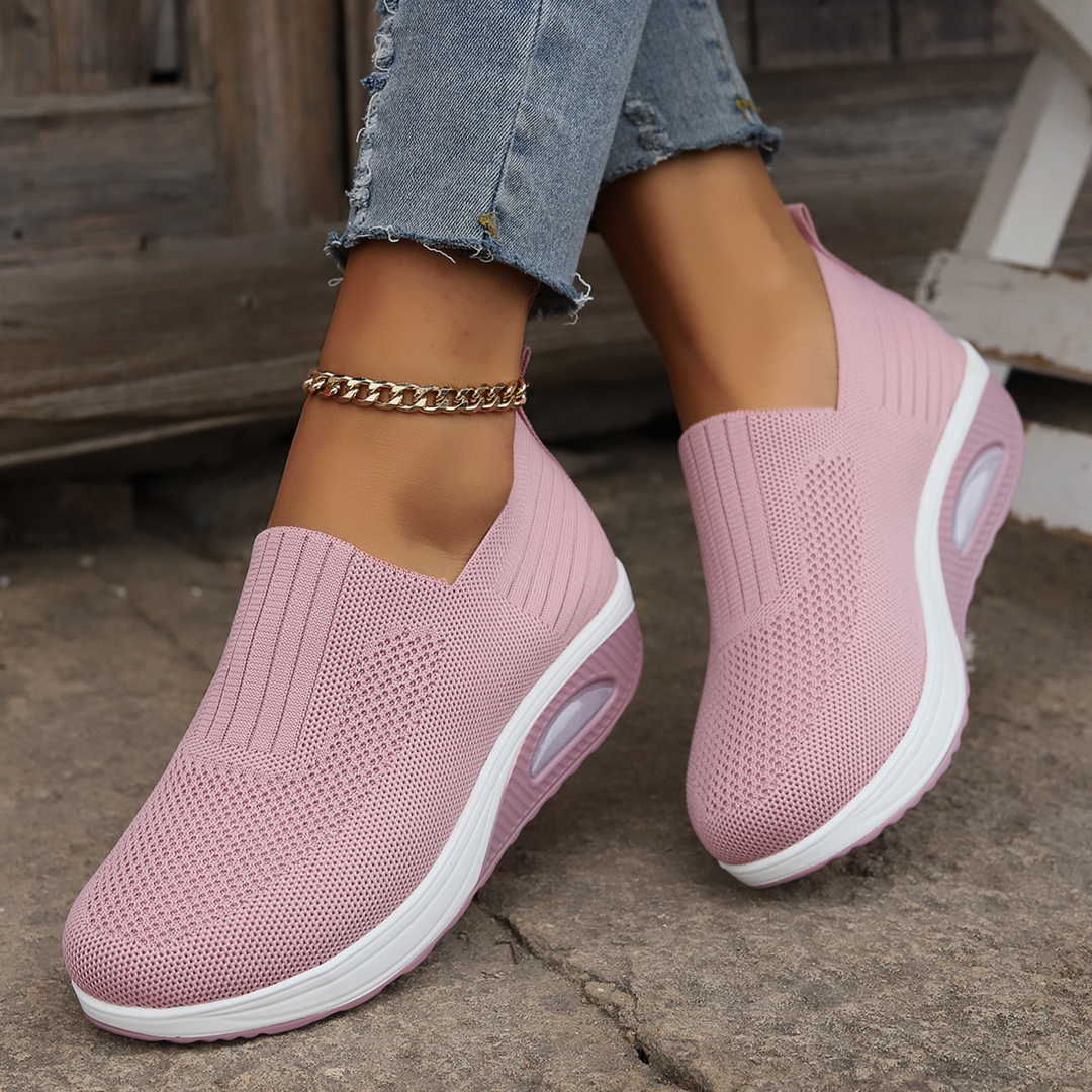 Women's Orthopedic Slip On Sneakers Cushioned Sole
