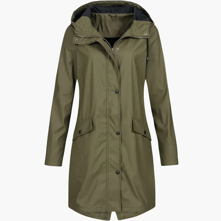 Women's Hooded Parka Jacket Waterproof Functional Pockets