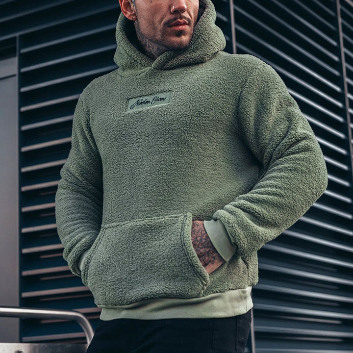 Roy | Men's Plush Hooded Jumper