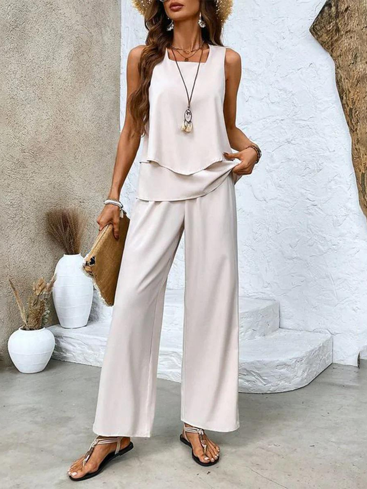 Women's Wide-Leg Co-ord Set