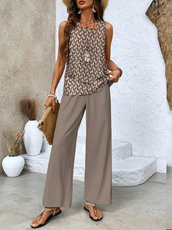 Women's Wide-Leg Co-ord Set