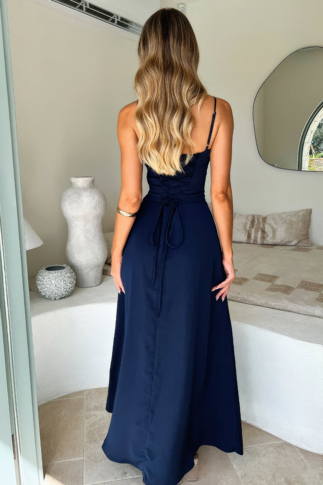 Women's Elegant Flowing Maxi Dress