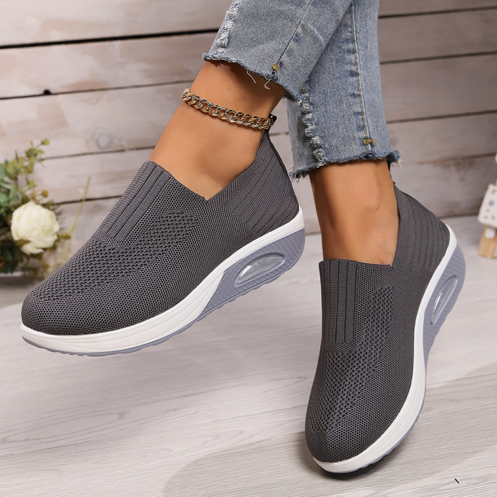 Women's Orthopedic Slip On Sneakers Cushioned Sole