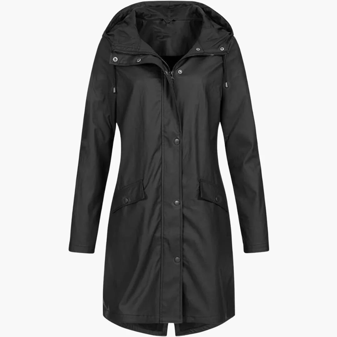 Women's Hooded Parka Jacket Waterproof Functional Pockets