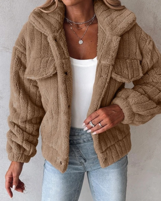 Josephina | Women's Oversized Teddy Jacket