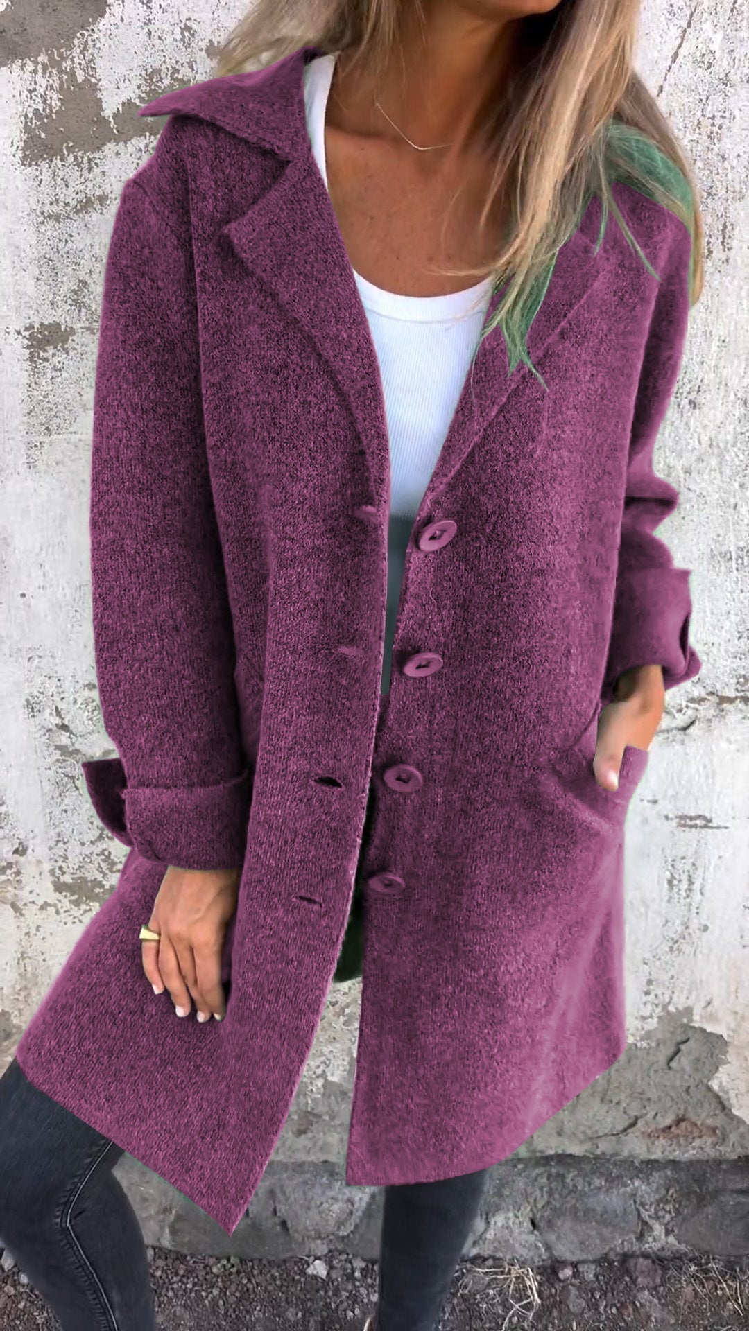 Juliet | Women's Long Lapel Coat