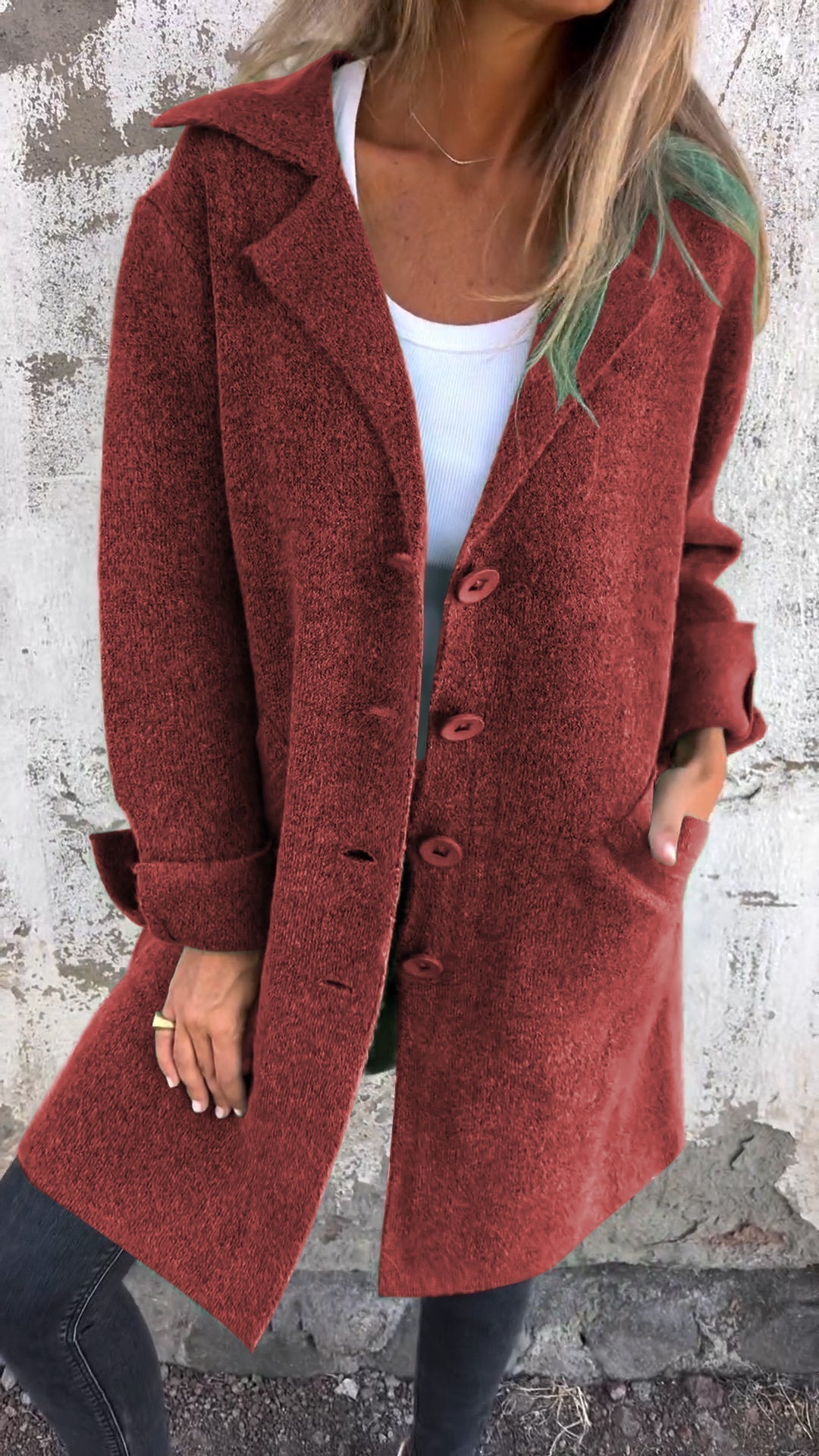Juliet | Women's Long Lapel Coat
