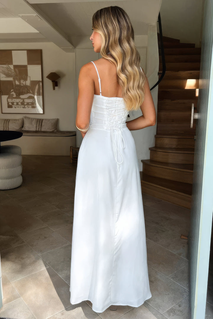 Women's Elegant Flowing Maxi Dress