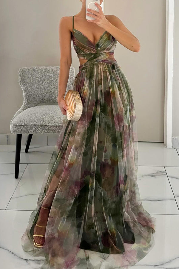 Women's Summer Floral Maxi Dress