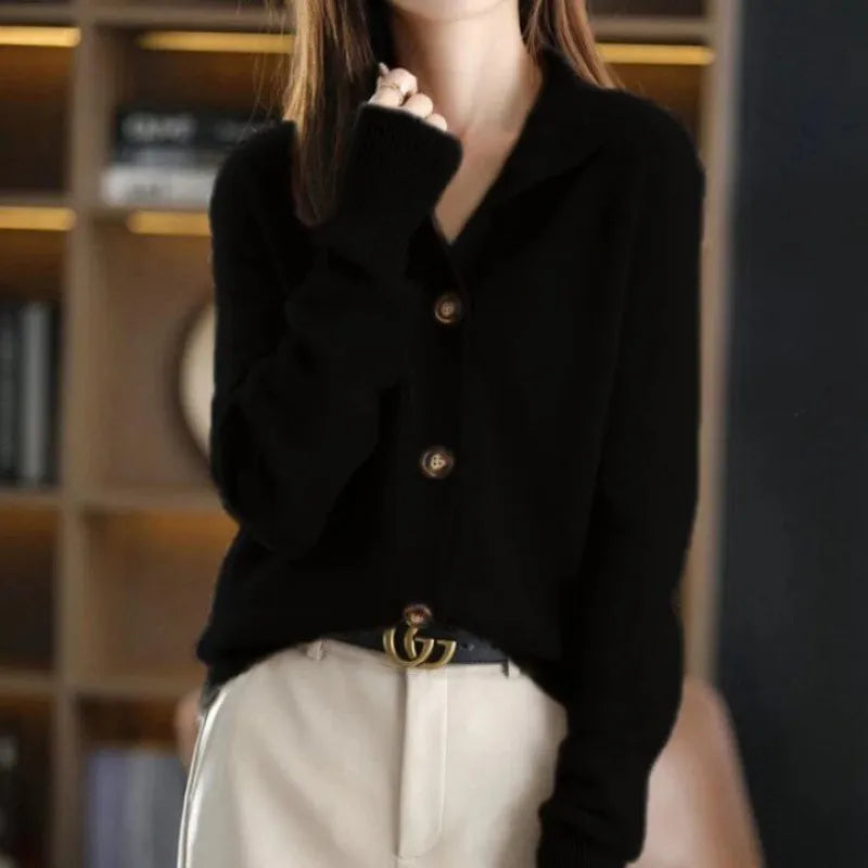 Pamela | Women's Cashmere Knit Cardigan