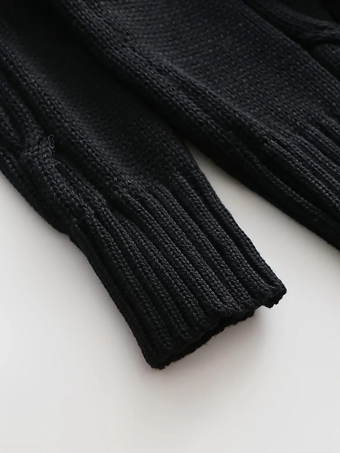 Jenson | Men's Cable Knit Button-Up Cardigan