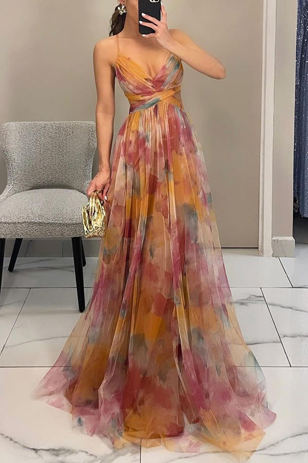 Women's Summer Floral Maxi Dress