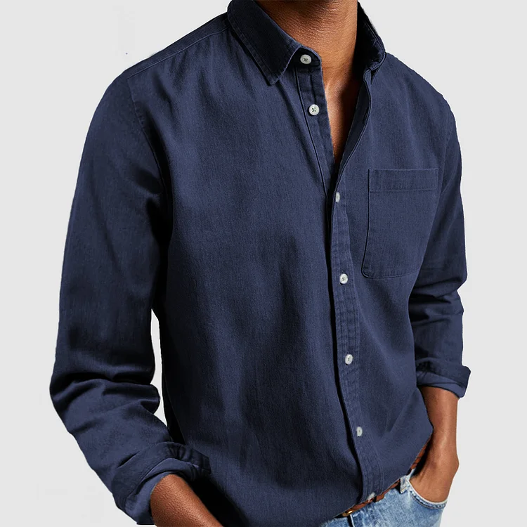 Walter | Men's Textured Business Casual Shirt