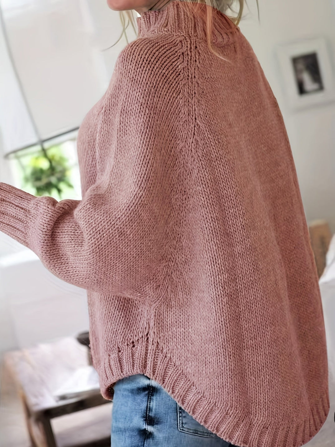 Rhea | Women's Relaxed Fit Cable Knit Jumper