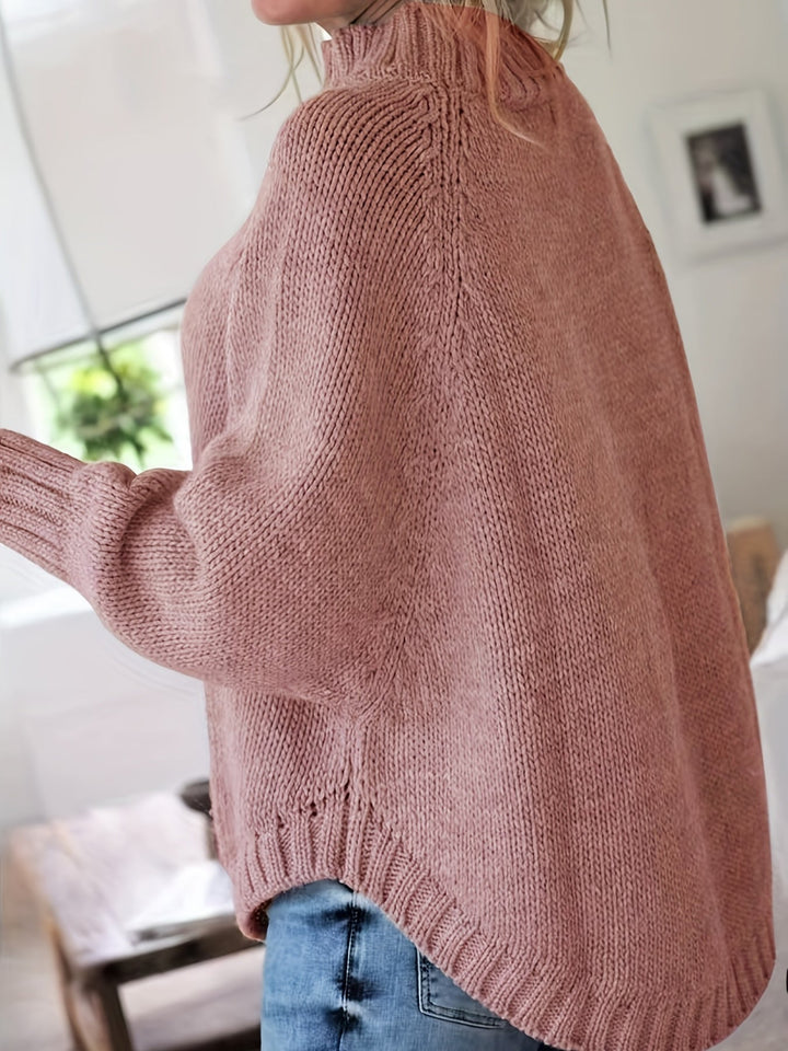 Rhea | Women's Relaxed Fit Cable Knit Jumper