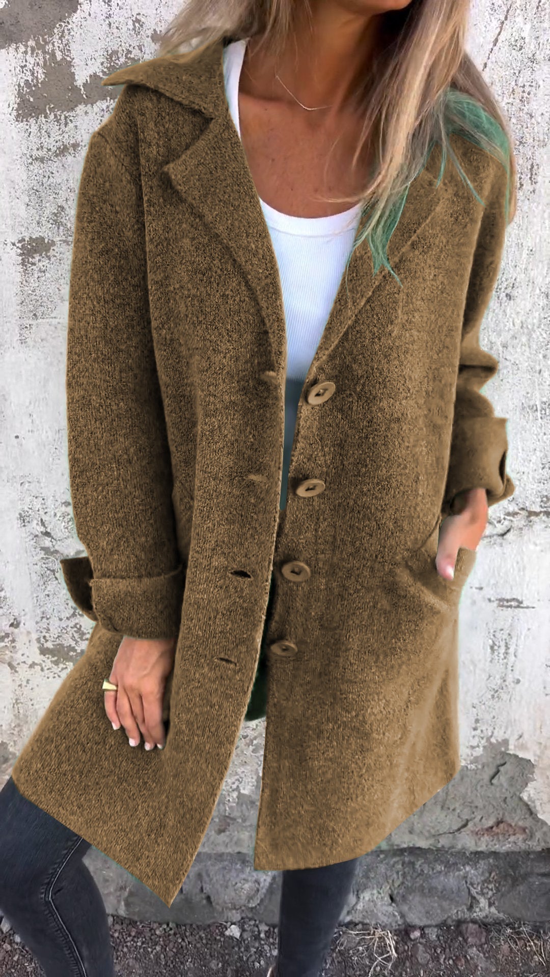 Juliet | Women's Long Lapel Coat