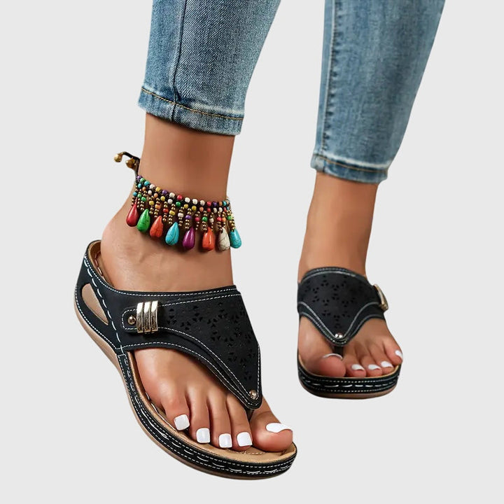 Women's Slip-On Wedge Sandals