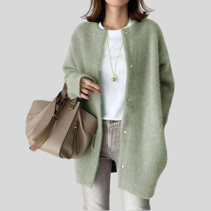 Yvette | Women's Oversized Button-Up Cardigan