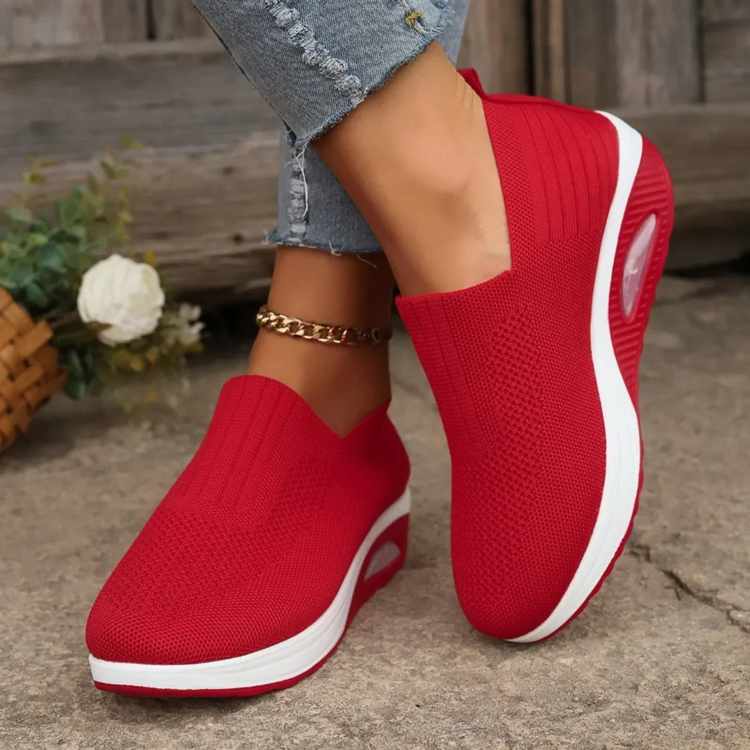Women's Orthopedic Slip On Sneakers Cushioned Sole