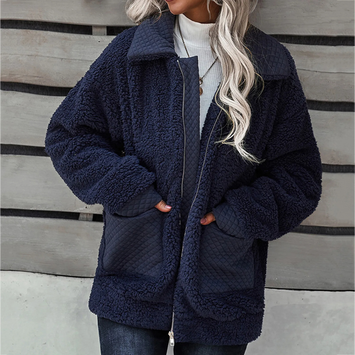 Blanche | Women's Oversized Teddy Fleece Jacket