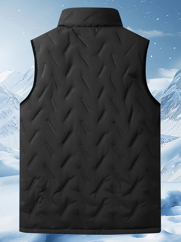 Xavier | Men's Fleece-Lined Zip-Up Gilet