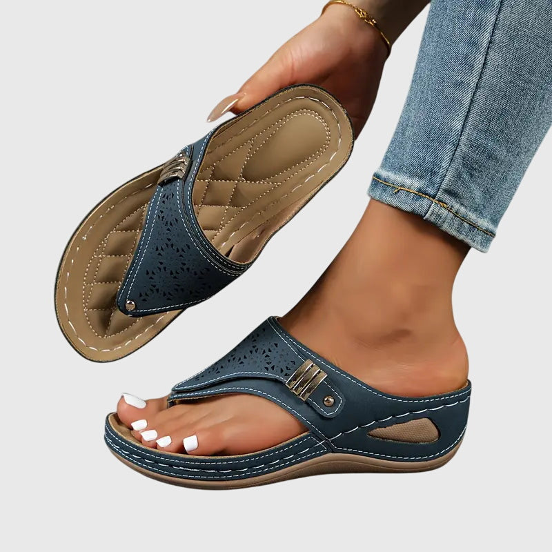 Women's Slip-On Wedge Sandals