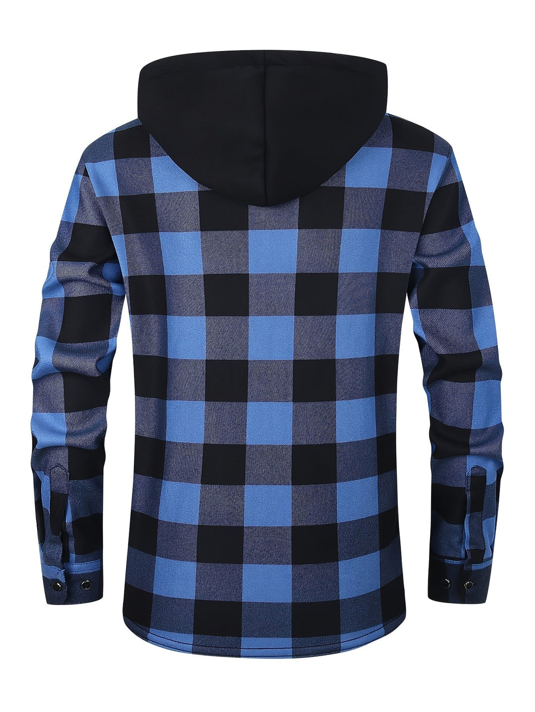 Emmett | Men's Lined Plaid Hooded Shirt Jacket