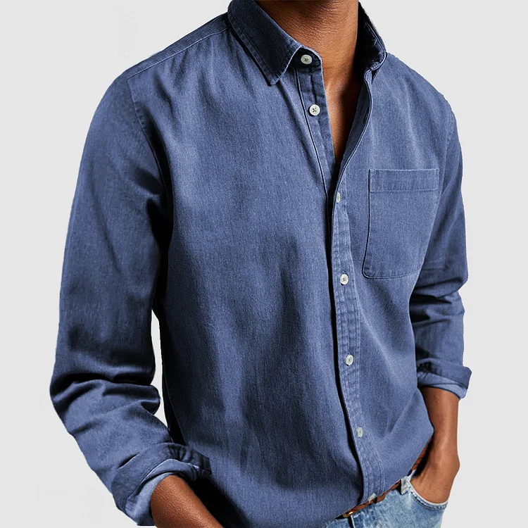 Walter | Men's Textured Business Casual Shirt