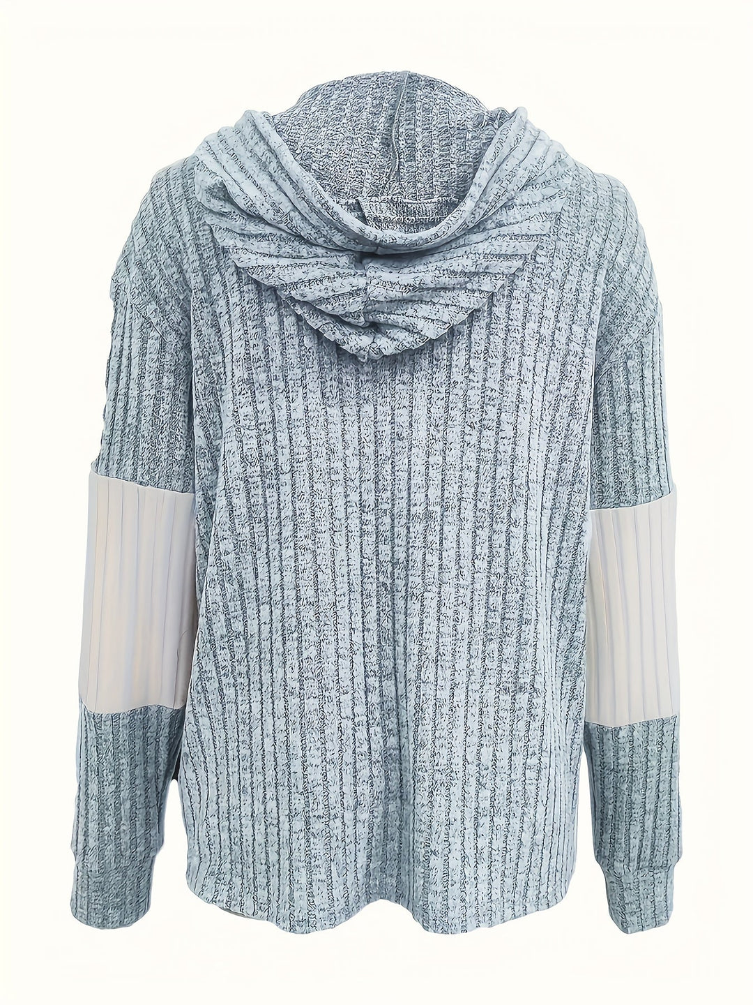 Carmen | Women's Ribbed Colour Block Zip-Up Hoodie