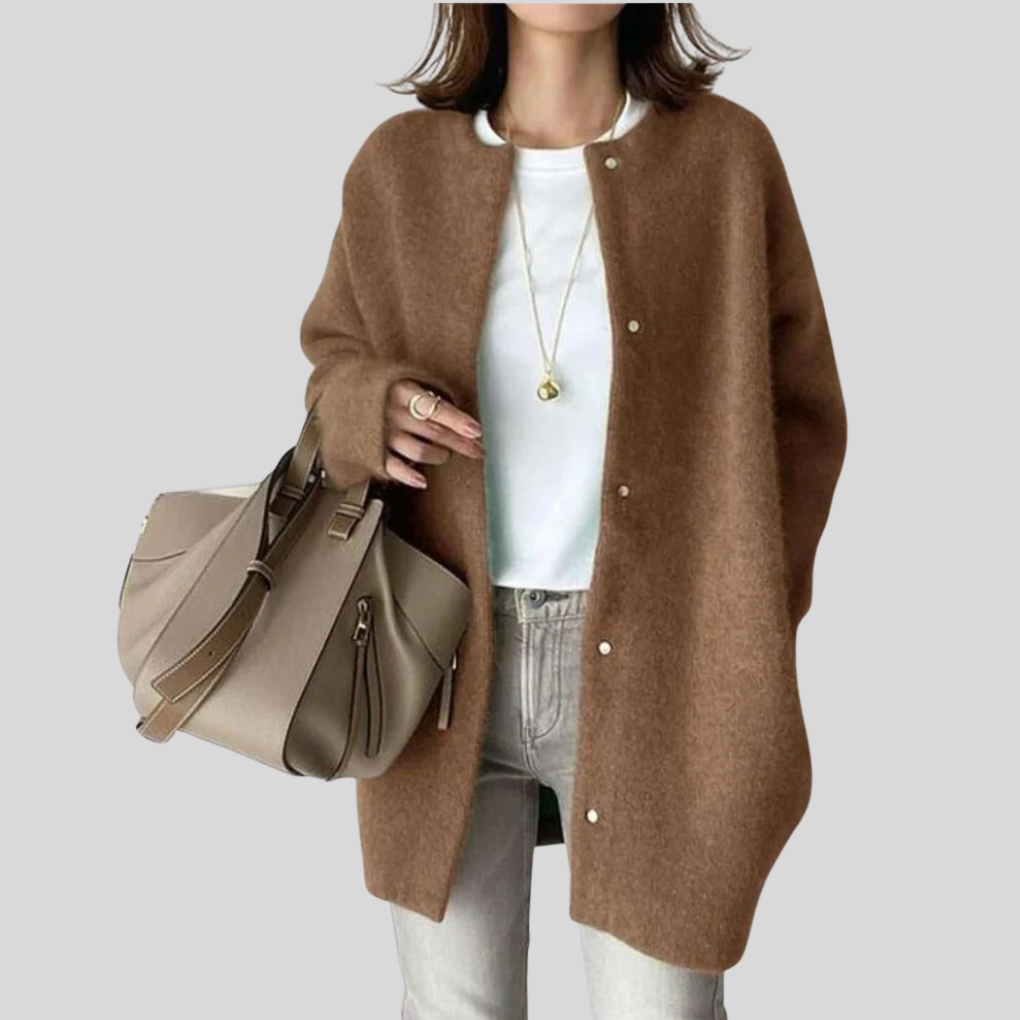Yvette | Women's Oversized Button-Up Cardigan