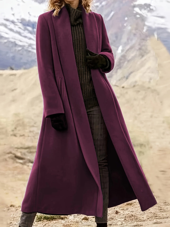 Sonia | Women's Longline Open Front Coat