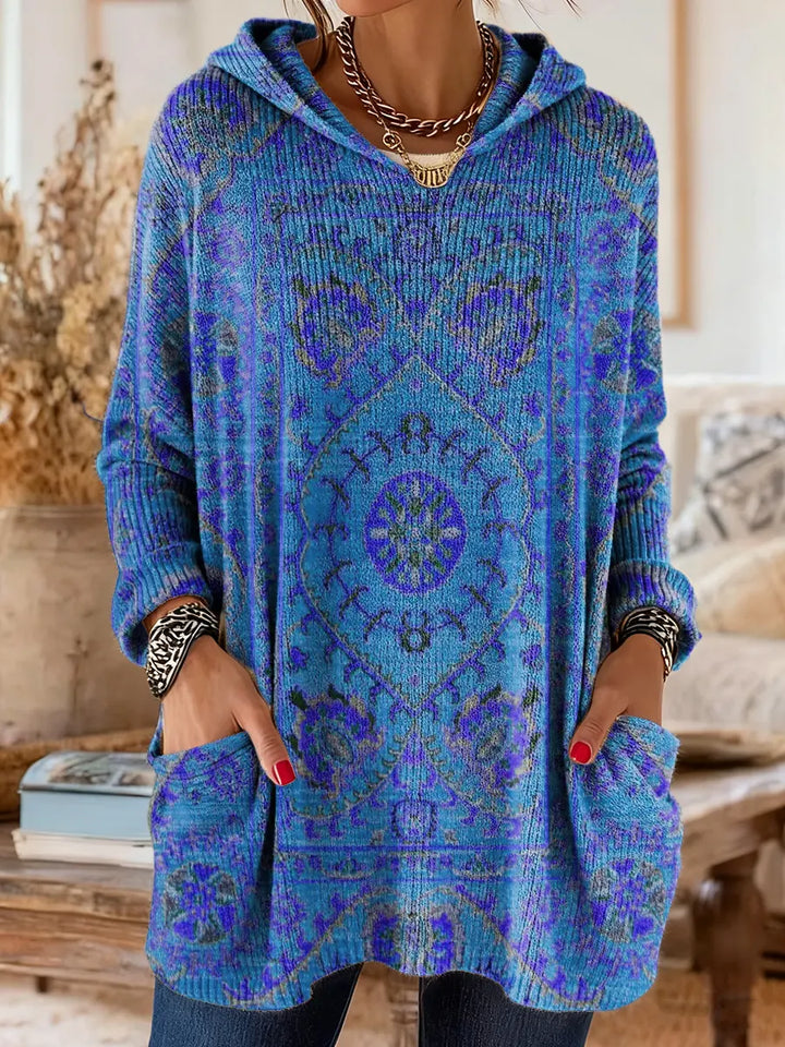 Women's Hooded Knit Tunic