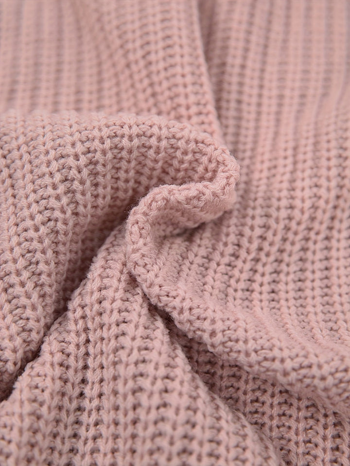 Ada | Women's Relaxed Fit Mock Neck Jumper Dress
