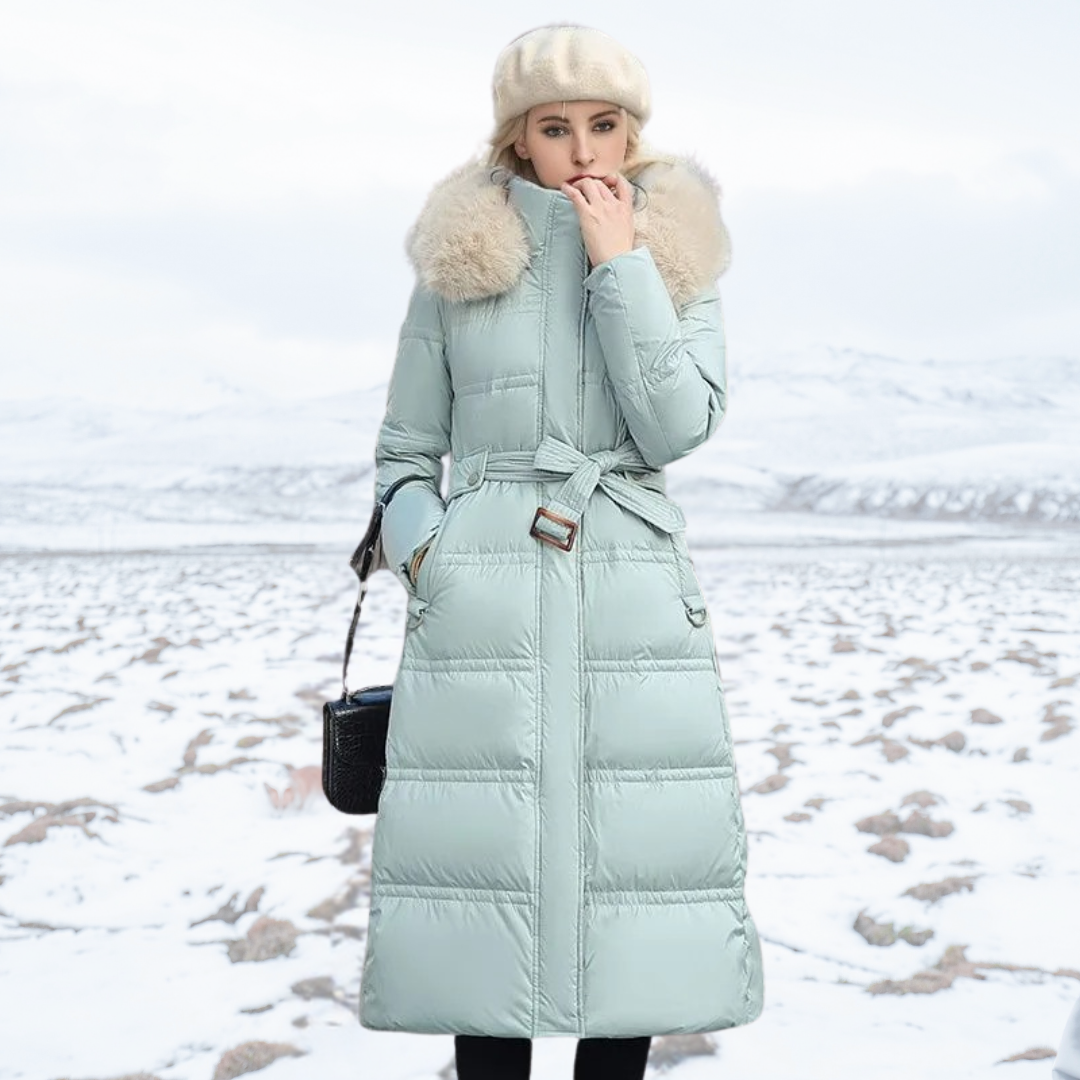 Vivienne | Women's Faux Fur Collar Winter Jacket