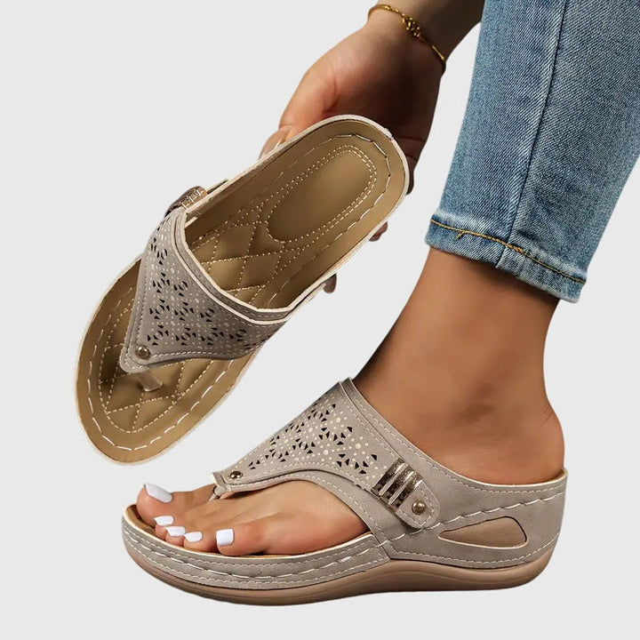 Women's Slip-On Wedge Sandals
