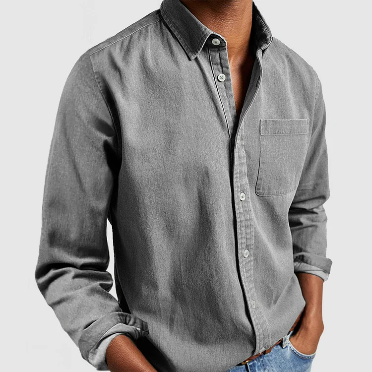Walter | Men's Textured Business Casual Shirt