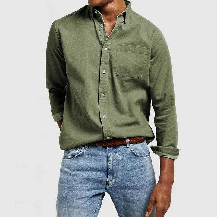 Walter | Men's Textured Business Casual Shirt