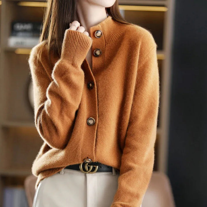 Pamela | Women's Cashmere Knit Cardigan