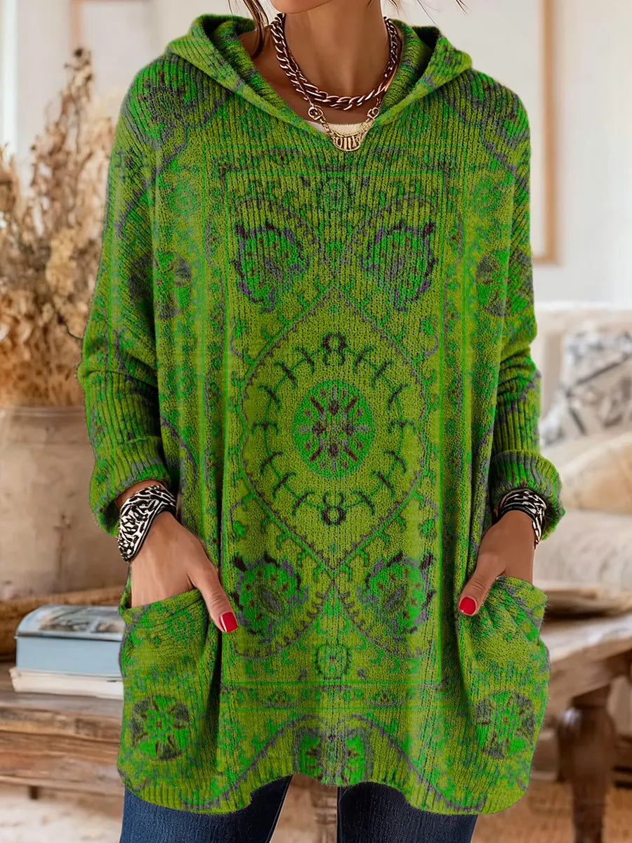 Women's Hooded Knit Tunic