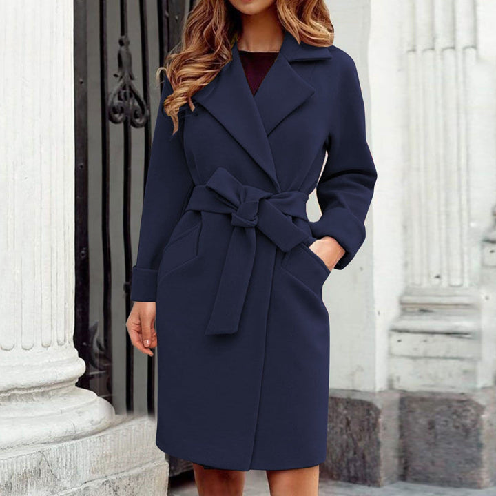 Davina | Women's Long Belted Trench Coat