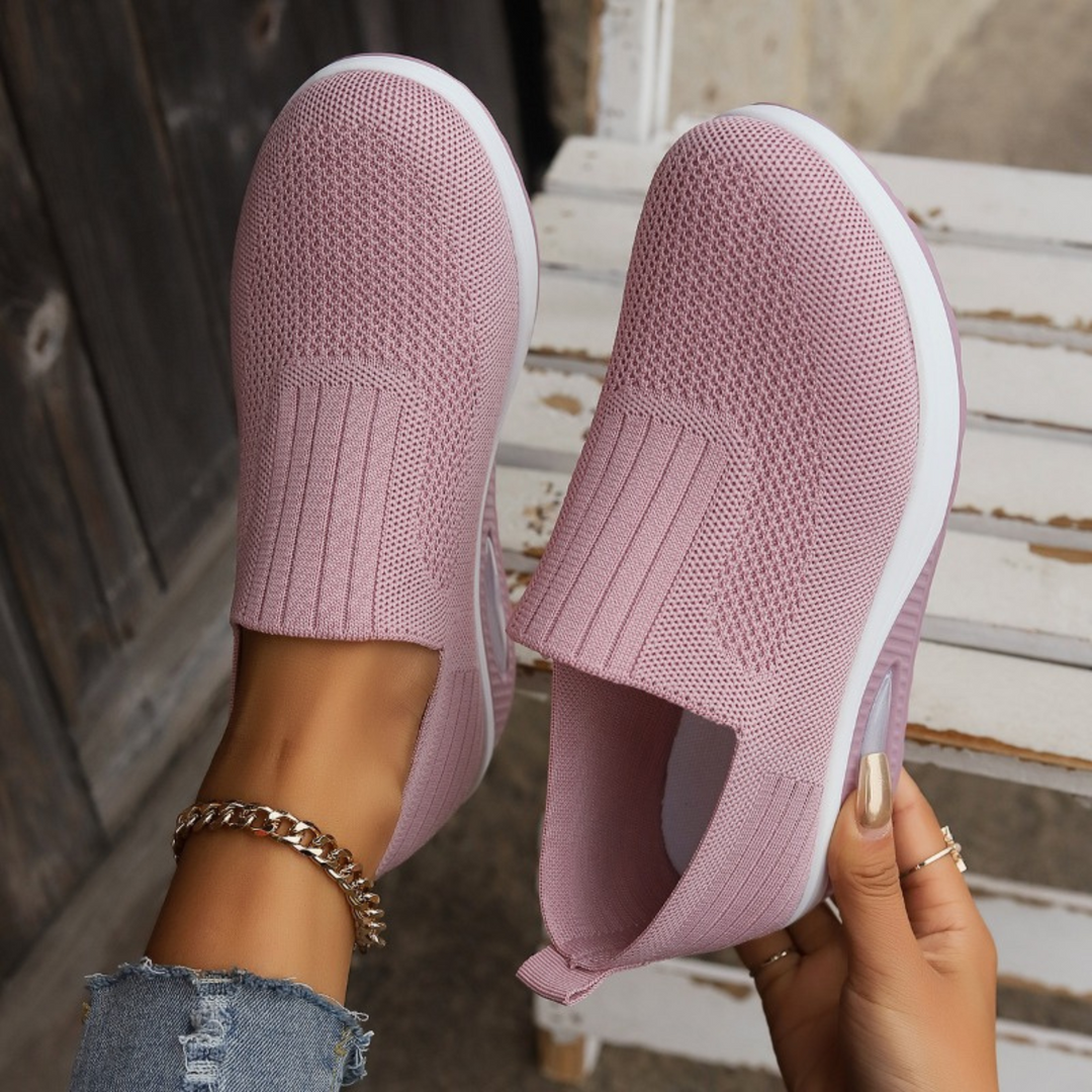 Women's Orthopedic Slip On Sneakers Cushioned Sole