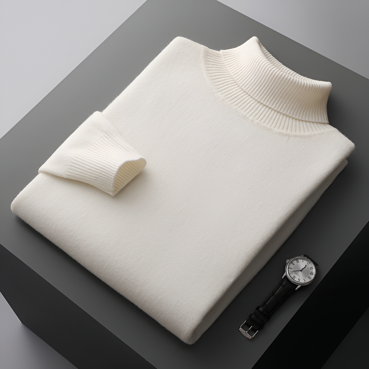 Sidney | Men's Ribbed Roll Neck Jumper