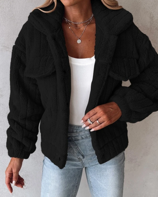 Josephina | Women's Oversized Teddy Jacket