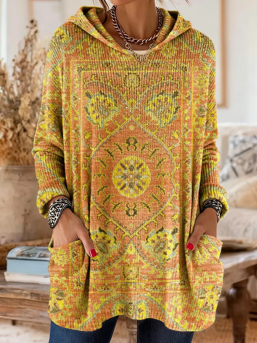 Women's Hooded Knit Tunic