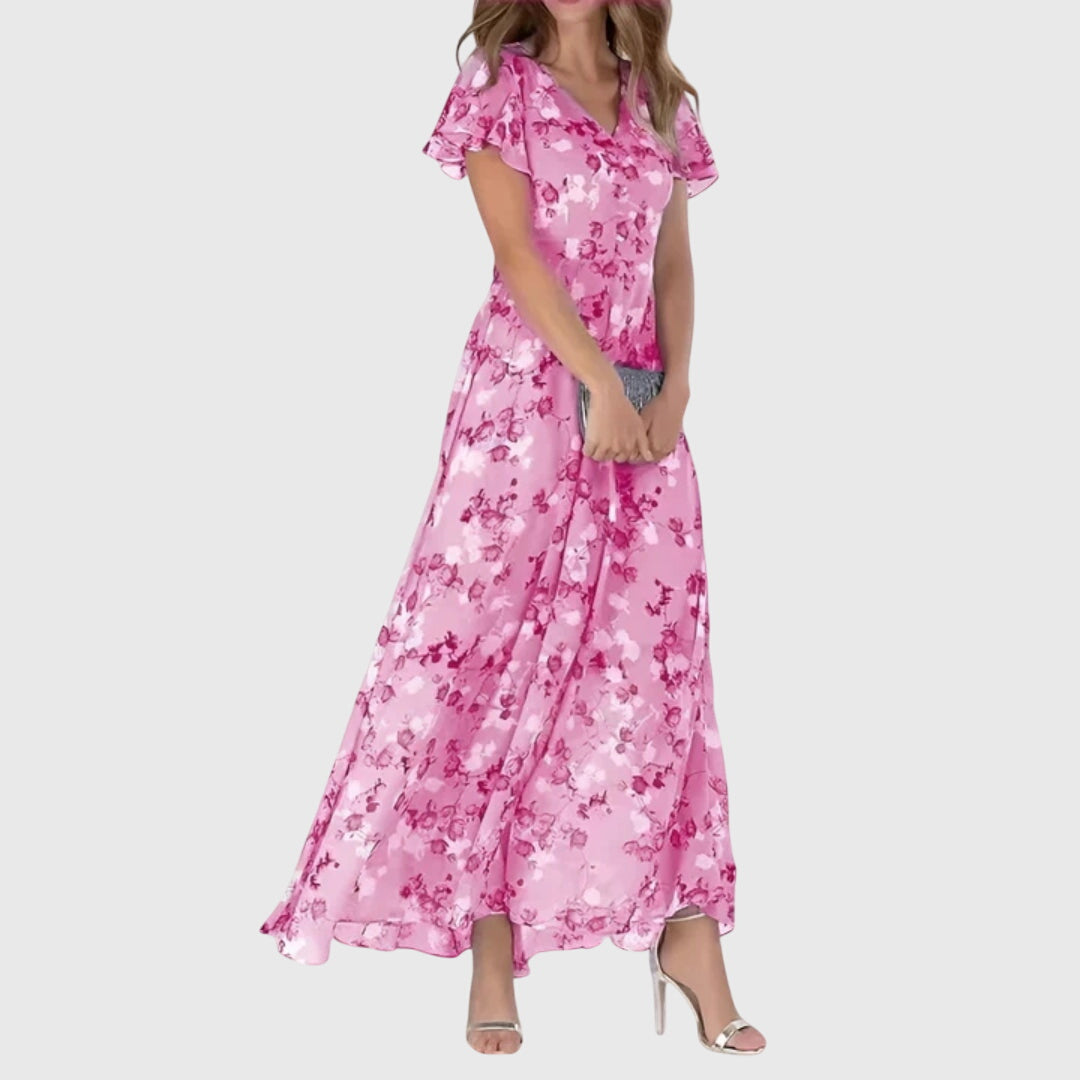 Women's Figure-Flattering Midi Dress
