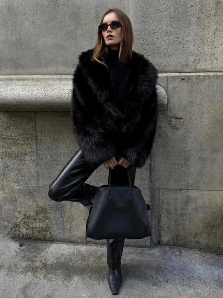 Lillian | Women's Oversized Faux Fur Jacket