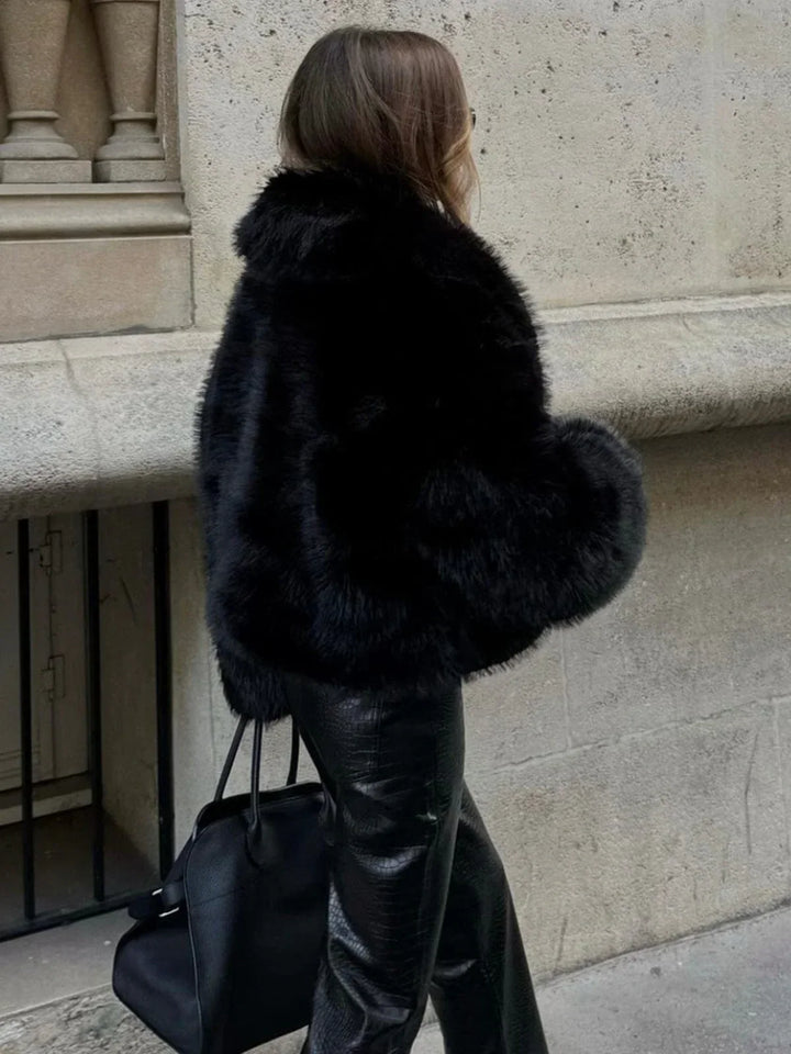 Lillian | Women's Oversized Faux Fur Jacket