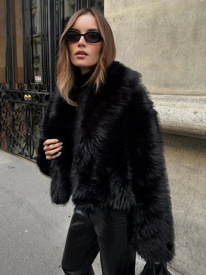 Lillian | Women's Oversized Faux Fur Jacket