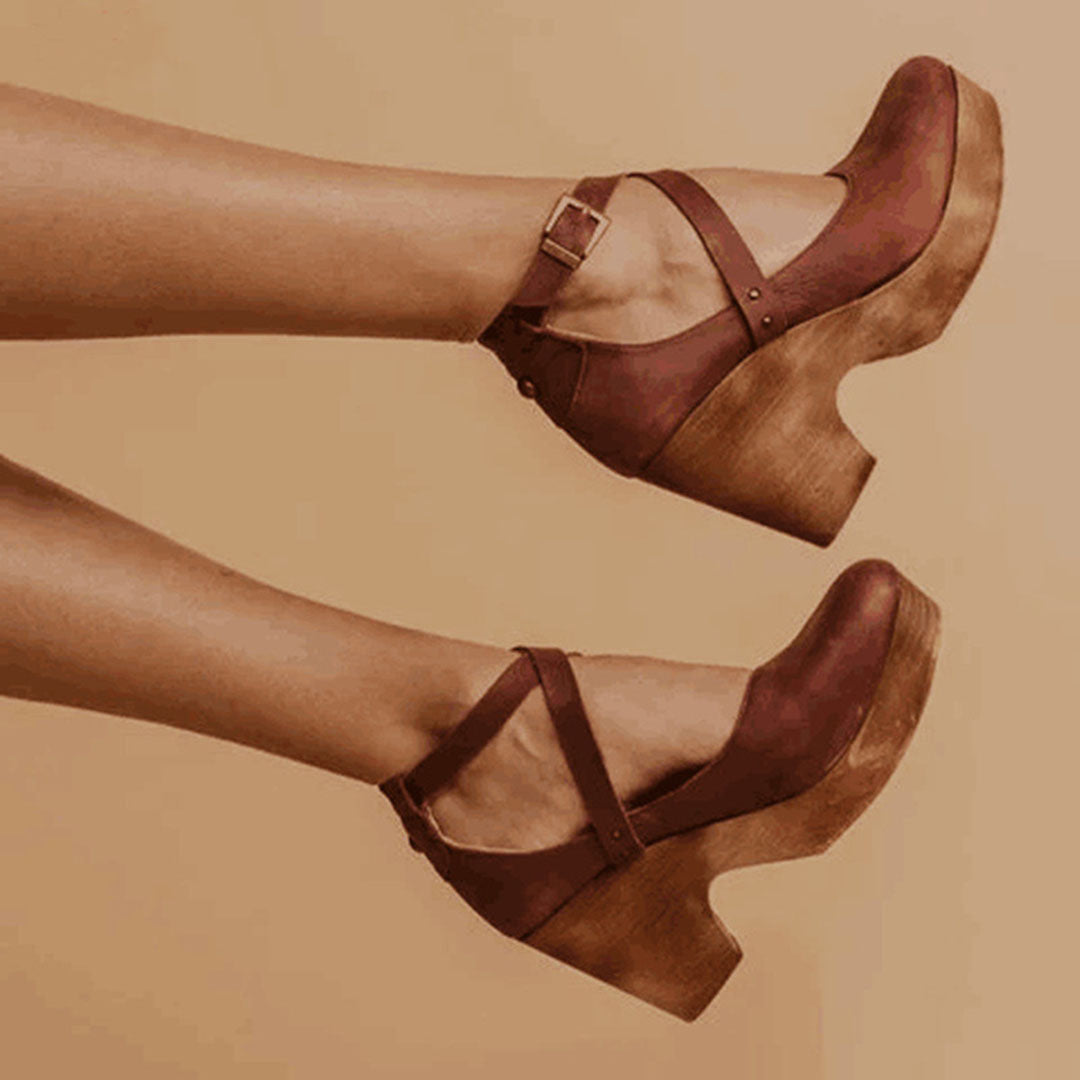 Women's Closed-Toe Wedge Heels